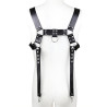 KinkHarness Harnais Sm Garter Noir